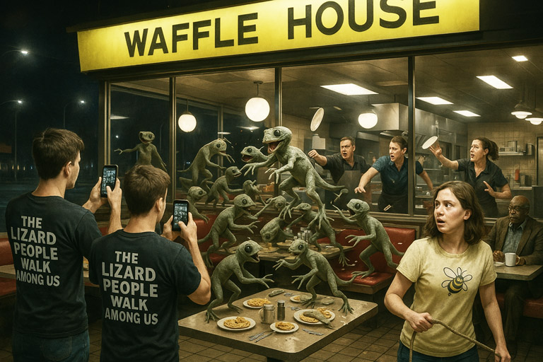 Invasion at the Waffle House